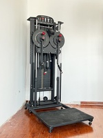 Machine papillon multifonctionnelle réglable pour l'entraînement de force, soulevés latéraux, presses pectorales, double bras, qualité professionnelle pour salle de sport