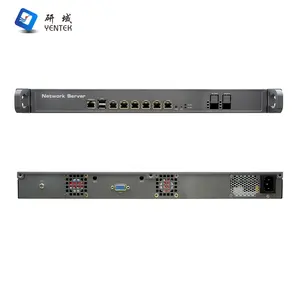 YENTEKネットワークアプライアンス1Uラックケース6 LAN 4 SFPPFSense産業用ルーターサーバーコンピューターファイアウォールミニPCネットワークコンピューター
