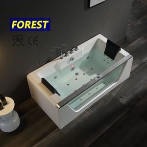 Nuevo Jacuzzi Moderno para Adultos, Bañera de Hidromasaje y Sauna de Acrílico Puro con TV, <span class=keywords><strong>Precio</strong></span> Económico para 2 Personas - Product Image 1