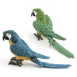 Hy-Simulatie Wildlife Bird Model Kinderen Cognitieve Ara 'S S Decoratie Speelgoed