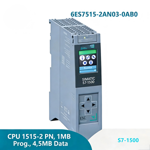 Oferta Especial: SIMATIC S7-1500 CPU 1515-2 6ES7515-2AN03-0AB0 1MB Programable 4.5MB Datos 6ES7515-2AM02-0AB0 PLC - Product Image 1