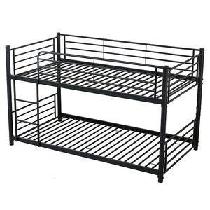 Двухъярусная железная кровать-занавеска, для взрослых, <span class=keywords><strong>4</strong></span> слоя, стальная, с выдвижным ящиком, для детей 9 лет - Product Image 3