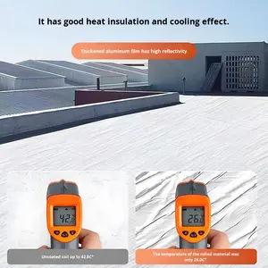 Sellador de <span class=keywords><strong>Techos</strong></span> Autoadhesivo Industrial BSEEY, Impermeable, Sin Necesidad de Calentamiento, Membrana <span class=keywords><strong>para</strong></span> <span class=keywords><strong>Techos</strong></span>, Pegamento <span class=keywords><strong>para</strong></span> Reparación de Fugas de <span class=keywords><strong>Asfalto</strong></span>, 1 Año de Garantía - Product Image 4