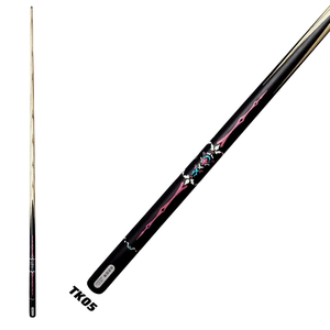 ASRB CUETK05 Stecca da Snooker 145cm 18oz Leggera e Resistente in Acero di Alta Qualità con Giunto Singolo in Acciaio Inossidabile, Stecca da Biliardo Ronnie - Product Image 1