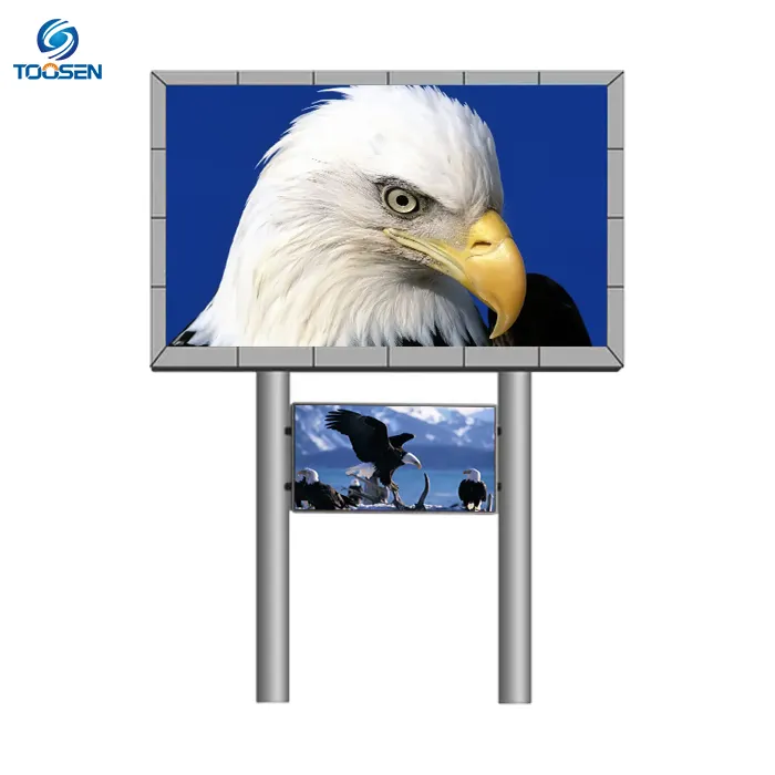 P2 P3 P4Fixed Panta llas Außen videowand Display Billboard Sign Board Beschilderung Werbung Außen Wasserdichter 3D-LED-Bildschirm