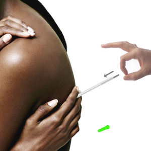 ราคาโรงงาน เสื้อซิลิโคนสำหรับฝังเข็มซูจ็อก เข็มเล็ก 1 ซัน ดานา พร้อมท่อ - Product Image 5