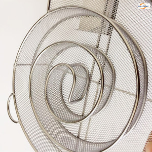 الفولاذ المقاوم للصدأ شواء ملحقات الشواية جولة المدخن أبل رقائق الخشب الصغيرة الشواء الدخان البارد - Product Image 6