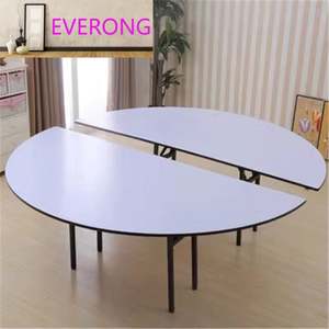 Meubles d'hôtel, table et chaises pliantes combinées, comptoir en PVC <span class=keywords><strong>Dapa</strong></span>, prix d'usine pour les banquets de mariage - Product Image 5