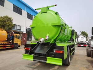 Camión de Succión de Aguas Residuales SHACMAN de 15 Metros Cúbicos con Bomba de Vacío para Limpieza - Product Image 2