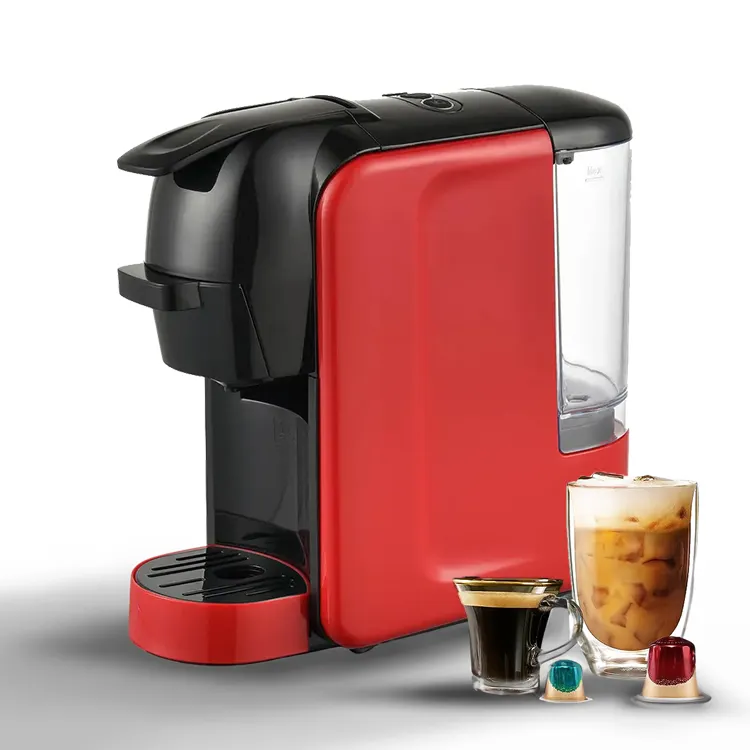 4色家庭用自動コーヒーメーカーティーシングルサーブマルチカプセルコーヒーメーカー