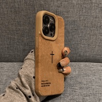 Coque de téléphone en TPU à motif croisé simple pour 16PROMAX, compatible avec 15/14/13, protection 360°, peinte par pulvérisation