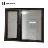 Ventanas Abatibles HANNOVER Modernas, Insonorizadas, con Doble Acristalamiento, Aislamiento de Aleación de Aluminio, Vidrio de Alto Impacto, con Persianas Enrollables, Certificación Energy Star