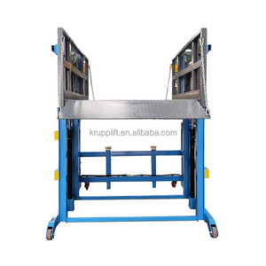 Platform Pengangkat Hidrolik Bergerak untuk Truk Kontainer Baja Karbon Dua/Empat Tiang, Kapasitas -ZX 2000Kg, untuk Pemuatan dan Pembongkaran - Product Image 3