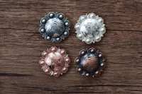 Chicago Vis Courroie Conchos Zinc Matériel à vendre