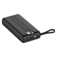 Ukalun Family Series Power Bank portabel 10000mAh 20000mAh 30000mAh baterai 20000mAh pengisian daya cepat dengan kabel