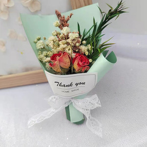 DREA-nevera para decoración Interior de coche, miniarreglo de flores secas prensadas naturales, venta al por mayor - Product Image 2