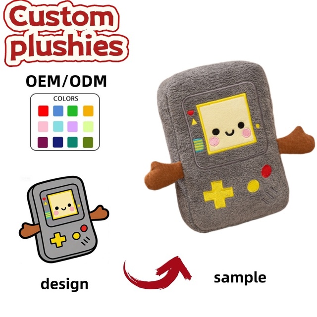 Factory Customized 16cm High Quality Super Soft Plush Game ConsoleToy with PP Cotton Filling for Birthday Stress Relief
