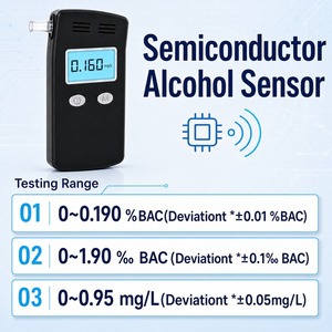 <span class=keywords><strong>Nouveau</strong></span> modèle 2026 – Éthylotest numérique personnel pour la sécurité routière avec capteur semi-conducteur – Détecteur d'<span class=keywords><strong>alcool</strong></span> portable - Product Image 4