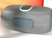 Altavoz Subwoofer con Bluetooth para el hogar, altavoz inalámbrico portátil estéreo con graves de mano, Batería grande, compatible con funciones FM/TF