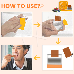 Venta al por mayor de fábrica, película de disolución oral de colágeno, suplemento nutricional Premium blanqueador de piel, tiras orales de colágeno de Fusión Rápida - Product Image 5