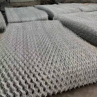Maille de torsion triple galvanisée d'immersion chaude fabrication de fil d'acier 1 "x 1" maille soudée par volaille d'armure de sergé trous hexagonaux maille de Gabion