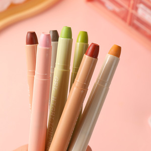 Juego de Marcadores Creativos Personalizados para Estudiantes de Contabilidad, 8 Colores Morandi Jelly, Resaltadores Multicolor - Product Image 4