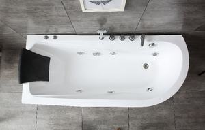 Vente en gros Baignoire de massage avec jaccuzzi <span class=keywords><strong>Sex</strong></span> Baignoire autoportante d'intérieur Baignoires simples Salle de bain de trempage - Product Image 2