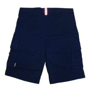 กางเกงขาสั้นคาร์โก้สำหรับผู้ชายผ้าฝ้ายถักแบบลำลองมีหลายกระเป๋าระบายอากาศได้ดีขนาดพลัสไซส์ - Product Image 5