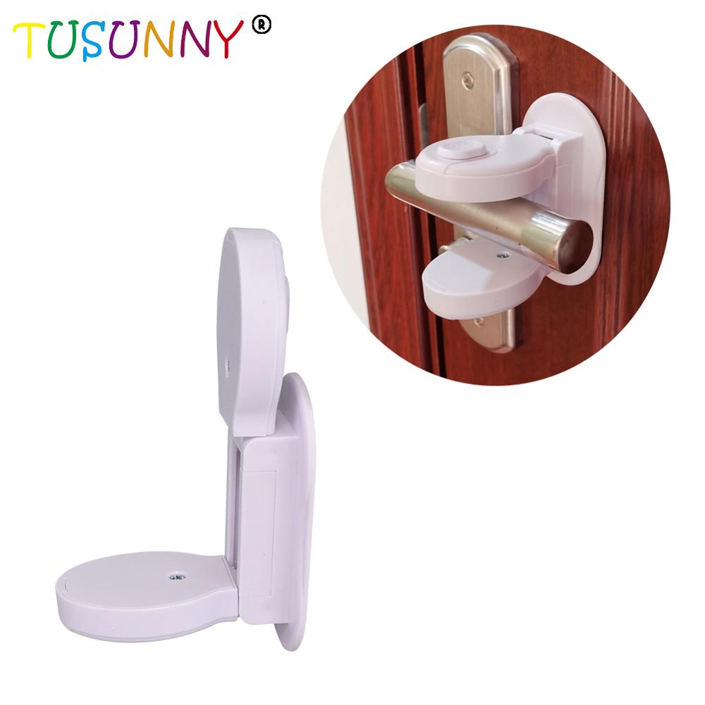 Детский замок для безопасности дверного рычага для безопасности ребенка, дверной замок, клейкий детский замок безопасности