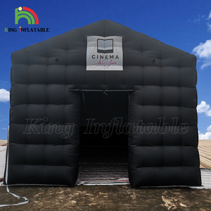 Vente chaude Tente De Fête Discothèque Gonflable Tentes Cube Gonflables Noires Personnalisées Pour Les Événements - Product Image 3