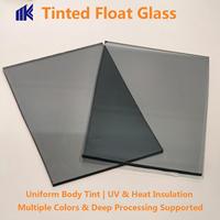 Verre Euro gris fumé clair 4mm 5mm 6mm 8mm 10mm, Verre flotté réfléchissant teinté gris foncé – Prix direct fabricant