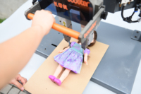 Machine à agrafes élastiques VNS pour jouets, agrafeuse élastique de 15 mm à 220 mm, rouleau d'agrafes élastiques, machine à fabriquer des étiquettes à agrafes élastiques