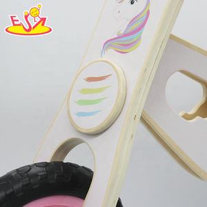 Vélo d'équilibre <span class=keywords><strong>en</strong></span> <span class=keywords><strong>bois</strong></span> pour enfants Rainbow Unicorn Design Toddler Training Bike pour garçons et filles W16C336 - Product Image 5