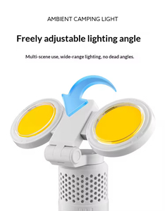 Lampe de nuit multifonctionnelle à sept couleurs changeantes, rechargeable par Type-C avec fonction magnétique pour le camping - Product Image 2