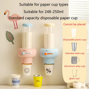 Portavasos Desechable Multifuncional de ABS+PC, Ecológico y Lavable, Diseño Antideslizante para Cafeterías y Bares - Product Image 4