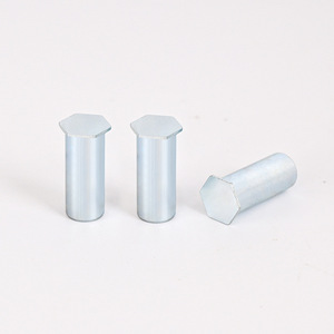 Trong kho thép carbon mạ kẽm mù lỗ đinh tán Stud BSO-M3 ốc vít với Hex đầu phẳng NUT - Product Image 3