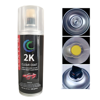 Haute brillance 2k peut pulvériser de la peinture pour peinture de voiture vernis aérosol manteau clair