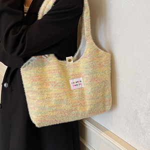 Grand sac ethnique en toile, collection Automne-<span class=keywords><strong>Hiver</strong></span> <span class=keywords><strong>2023</strong></span>, mode pour mamans et étudiantes - Product Image 1