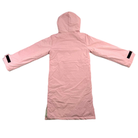 Poncho de surf à séchage rapide personnalisé pour enfants, serviette de plage sèche à capuche, robe de change, manteau, poncho de surf vierge pour enfants