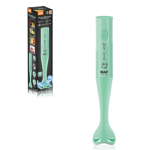 RAF New Hand Blender 16000RPM 4 Blade and BPA Free Fast Start 300w Kitchen High Quality Held RAF Hand Blender Hand Blen - Product Image 1