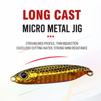 Leurre de jigging côtier XUHANG WHQ03 Pro 7g-20g en alliage de plomb, appât artificiel dur à fréquence élevée pour saumon, bar et eau douce