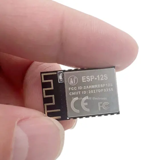 Original ESP8266 WiFi Module ESP-12S Serial Port to Wireless for Arduino Uno IoT Smart Home with CE/ROHS/FCC/REACH/SRRC