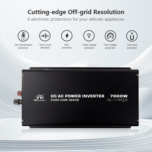 Inversor Solar de Onda Sinusoidal Pura de 7000W, 24V 48V, Monofásico, 220V CA, Fuera de la Red - Product Image 3