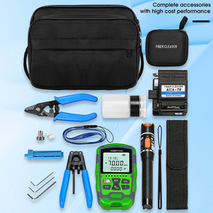 Kit de herramientas COMPTYCO FTTH con medidor de potencia óptica-70 ~ + 10dBm Función RJ45 Cuchilla de fibra óptica 10kmVFL Kit de herramientas de fibra óptica - Product Image 6