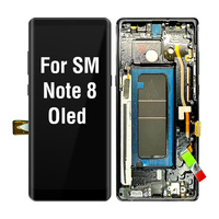 Écran LCD OLED OEM 1:1 pleine taille pour Samsung Note 9 6,46 pouces, écran tactile avec cadre, non original, uniquement accessoires de téléphone