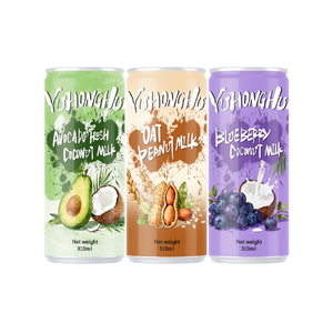 低脂肪植物プロテインドリンク310mlマルチフレーバーカスタマイズミルク飲料オートミールピーナッツミルクOEM ODM缶 - Product Image 6