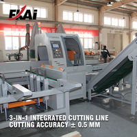 Scie à découper CNC automatique FENGKAI SF6060S pour la production de palettes en bois, CE ISO, assistance des ingénieurs sur site, garantie d'un an