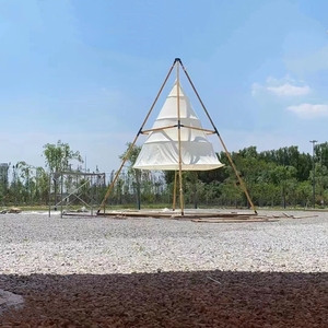 Tende per Matrimoni e Decorazioni per Eventi Impermeabili Tipi Teepee in <span class=keywords><strong>Bambù</strong></span> - Product Image 6