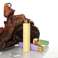Botol Parfum Isi Ulang Silinder Warna OEM dengan Pompa Semprot Sablon untuk Perjalanan 5ml 8ml