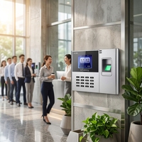 Software de Control de Horarios para Empleados Basado en la Nube Witeasy, Lector Biométrico de Huellas Dactilares con Wi-Fi, Función de Reinicio, Control de Asistencia Preciso